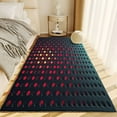 thumbnail image 3 of Soft Rug For Living Room, Geometric Honeycomb Pattern Fluffy Area Rug For Bedroom, Modern Shaggy Carpets Fuzzy Rug For Kids Boys Girls Dorm Nursery Home Decor Aesthetic, Anti-Skid Durable, 3 of 7