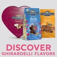 thumbnail image 2 of GHIRARDELLI Valentine's Day Sea Salt Caramel Dark Chocolate Hearts, 4.1 oz Bag, 2 of 14