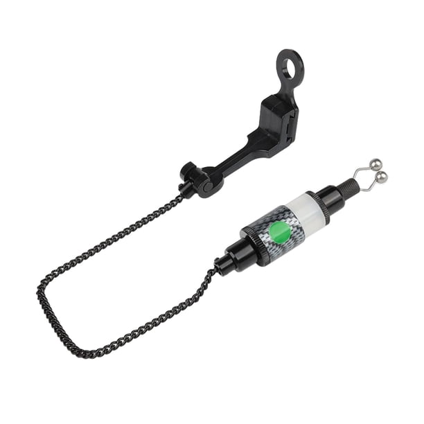 Cadena de alarma LED de pesca Kusrkot Indicador de mordedura de pesca verde