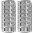 thumbnail image 3 of Shisuyan Minature Plates Round Edges Silver 12pcs, 3 of 9