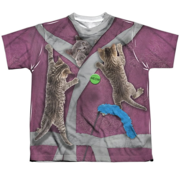 - Crazy Cat Lady - Youth Short Sleeve Shirt - Medium