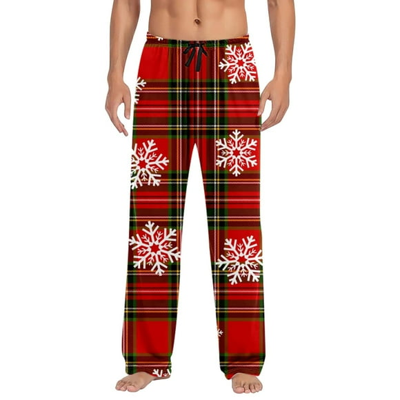 Mens Workout Pants with Pockets Bedroom with Little L Star Boy Chinos Slim Fit Sleep Pants Casual Trousers For Comfort And Relaxation Red M