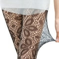 thumbnail image 1 of Bas à Motif Floral en Maille pour Femmes Collants Creux Collants Creux, 1 of 6