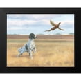 thumbnail image 2 of Wiens, James 24x20 Black Modern Framed Museum Art Print Titled - On Point, 2 of 5