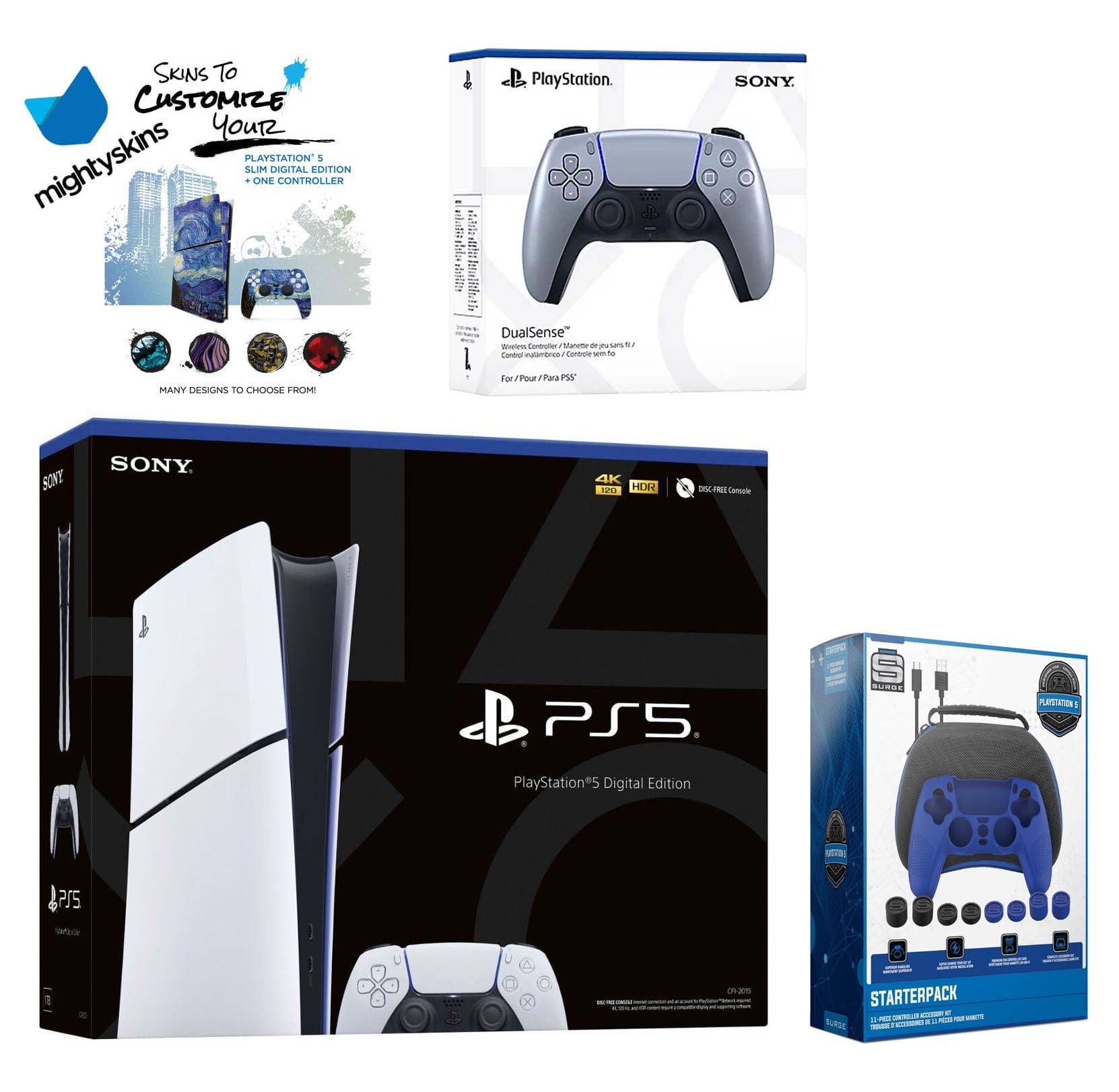 2023 Newest PlayStation 5 PS5 Disc Version Gaming Console