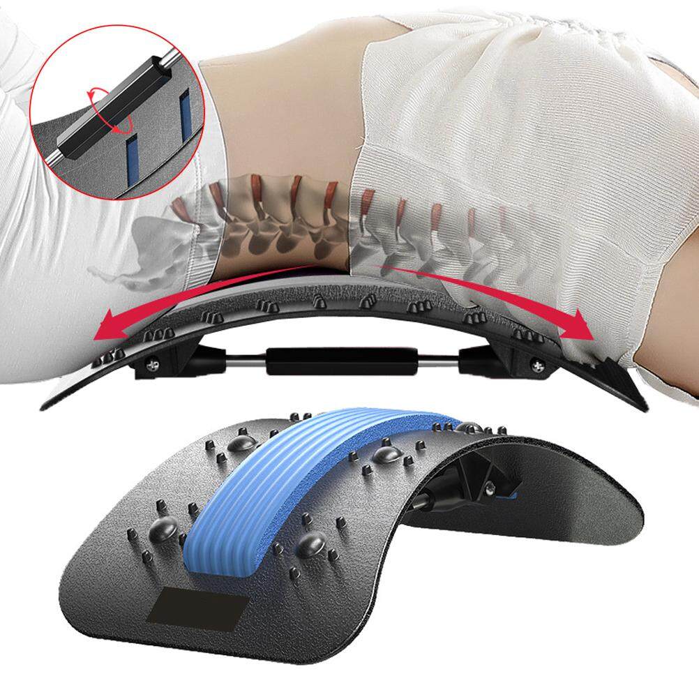 DTOWER Back Massager Stretcher Adjustable Muscle Stimulator Portable Back Stretch Board