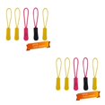 thumbnail image 4 of Advancent 5 uds/10 uds/20 piezas piezas 29 Color brillante plástico PVC nailon ropa deportiva cremallera cabeza Color al azar nuevo 5 piezas y color aleatorio 2.5x0.9x0.4 cm 2piezas Advancent CBP038197, 4 of 5