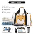 thumbnail image 5 of Honeii Prince Corgi Dog Print Gym Bag,Carry on Weekender Overnight Bag, Travel Duffel Bags, Personal Item Travel Bag,Tote Bag,Workout Dance Bag, 5 of 7