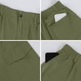 thumbnail image 6 of Cargo Pants Men Ripstop Hiking Breathable Multi Pocket Trousers Relaxed Fit Outdoor Utility Pants for Fishing Construction, 6 of 9