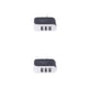 thumbnail image 2 of Methold USB Universal de 3 puertos para teléfono móvil, de enchufe europeo/estadounidense, adaptador de de pared de viaje, Type2 NO2, 2 of 6