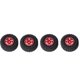 thumbnail image 1 of 4 Uds. Neumático de llanta de rueda Beadlock de 1,0 pulgadas para coche de control remoto 1/24 Axial SCX24 90081 AXI00001 Tmvgtek libre de BPA, 1 of 8