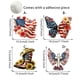 thumbnail image 3 of Wmhnj Juego de 4 piezas de madera patritica para colgar en la pared, ideal para decorar fiestas en casa, sala de estar y celebraciones navideñas., 3 of 6