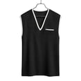 thumbnail image 5 of Horkkom Tank Tops Men V Neck Color Block Sleeveless Shirts Summer Gym Pullover Casual Shirts with Pockets, S-2XL, 5 of 7