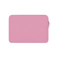 thumbnail image 1 of YOPTOP 14-Inch Laptop Sleeve Protective Case  Soft Lining Padded Zipper Cover  Carrying Bag Compatible with Most Laptops  Keeps Your Laptop Safe from Scratches and Damage(Gray),pink, 1 of 6