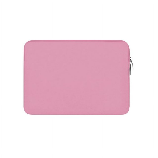 Housse de Protection pour Ordinateur Portable 14 Pouces, Doublure Douce, Fermeture Éclair Rembourrée, Sac de Transport Compatible avec la Plupart des Ordinateurs Portables, Protège Votre Ordinateur des Rayures et des Dommages (Gris), Rose