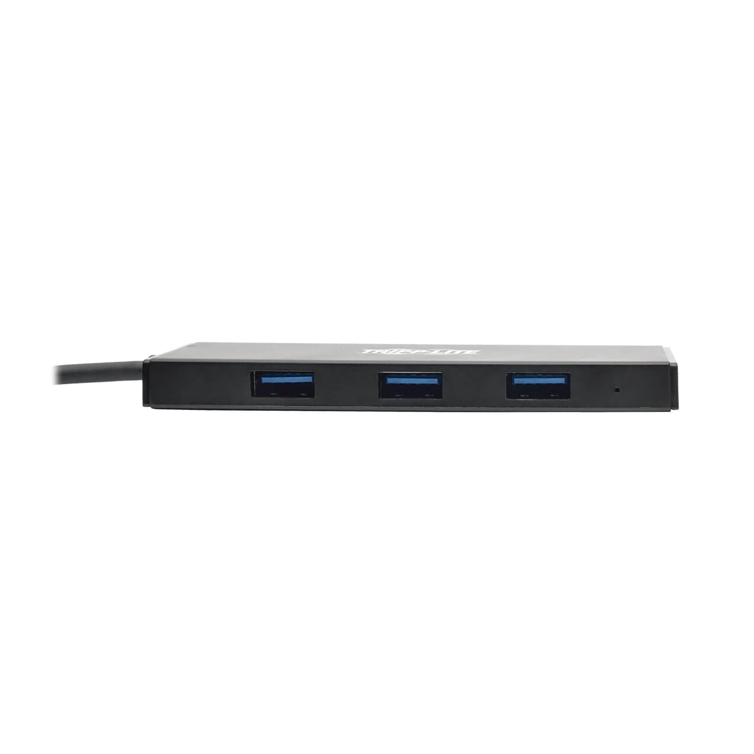 Portable USB 3.0 SuperSpeed 5-Gbps Mini Hub, 4 Ports, Ultra-Slim, U360-004-SLIMPT