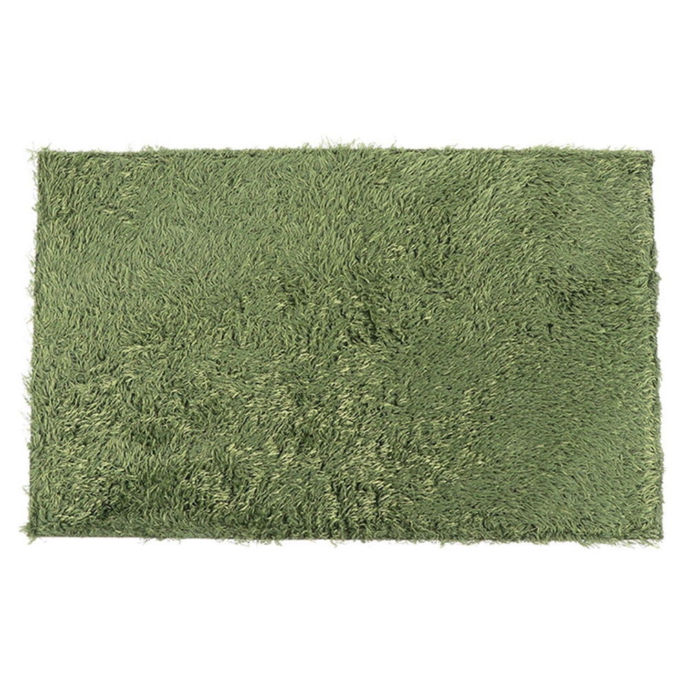 PBPBOX Cotton Reptile Carpet Pet Terrarium Liner Green Fake Lawn Mat Breathable and Washable