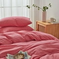 thumbnail image 4 of FACE Bedding Juego de Fundas Nórdicas100% Algodón Lavado Funda Nórdica Lino Texturizado, 4 of 6