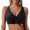 X1 Black, variant on Ticikt New Swimwear Split Women's Printing Square Corner Tankini Swimwear Top