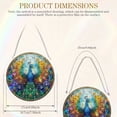 thumbnail image 2 of Threns Hanging Diamond Art Kits for Adults Pendant Suncatcher, Special Shaped Crystal DIY Pearl Diamond Painting Kit, Gift for Spring Summer Window Wreath Decor, 2 of 11