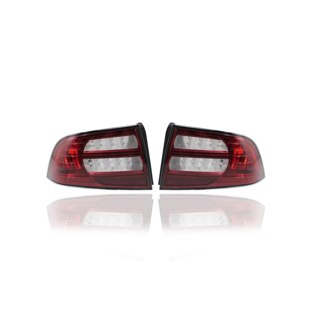 Tail Light - Compatible/Replacement for '07-08 Acura TL Base/Navi-Model - Pair, Left Driver + Right Passenger Set - 33501SEPA11, 33551SEPA11