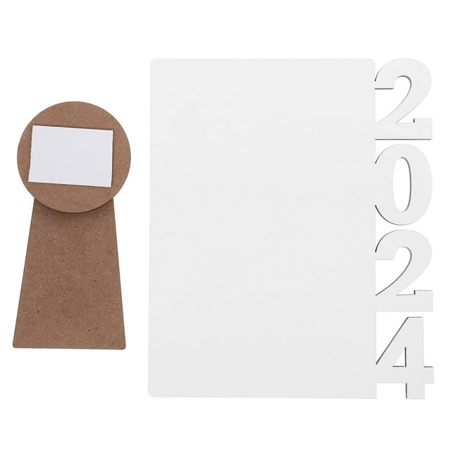SHISUYAN Cadre Photo de Sublimation Décoration de Table Fête DIY Cadre Photo de Sublimation Ornement