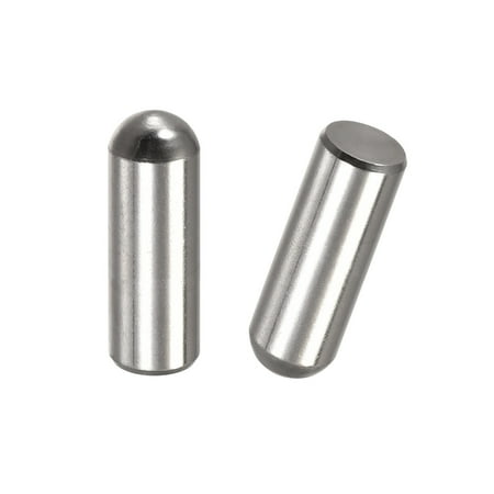 

12x30mm Dowel Pins 2 Pack Round Head Flat Chamfered End Dowel Pin