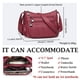 thumbnail image 3 of Bolso bandolera VOLGANIK ROCK de piel sintética suave para mujer, 3 of 6