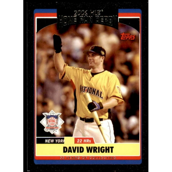 David Wright Card 2006 Topps Update Black #UH284