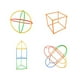 thumbnail image 4 of 300pcs constructor de paja juguetes de ingeniería entrelazados pajitas y conectores set juguetes educativos para niños, 4 of 4