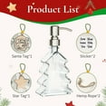 thumbnail image 5 of Christmas Soap Dispenser with Stainless Steel Pump, Holiday Bathroom Decor, Multi-Use Liquid Dispenser for Kitchen or Hand Soap, 1 Pack, 5 of 5