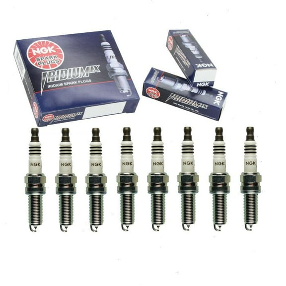 8 pc NGK Iridium IX Spark Plugs compatible with Mercedes-Benz S550 5.5L V8 2007-2011