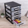 thumbnail image 3 of 1PC Storage Cabinet Multi-layer Drawer Type Plastic Organizer Shelf Storage Rack Storage Box for Office Home Bedroom, 3 of 5