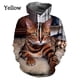 thumbnail image 3 of Sudadera con capucha con estampado 3D de lindos gatos para hombres y mujeres, sudaderas con capucha divertidas con gatos, sudaderas casuales, ropa de calle, 3 of 5
