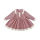 thumbnail image 1 of Odeerbi Niñas Suéter de Punto Vestido Otoño Invierno Vestidos de Algodón de Punto de Lana A-Vestido de Manga Larga Con Cuello Redondo, 1 of 4