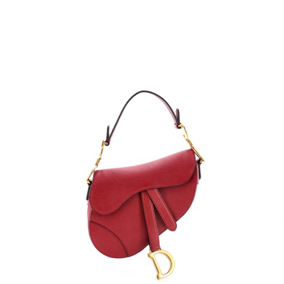 Pre-Owned Saddle Handbag Leather Mini By Rebag