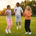 thumbnail image 5 of Girls Sweatpants Toddler 5 Pack Jogger Pants with Pockets Soft Comfy Kids Clothes 2T-14, 5 of 6