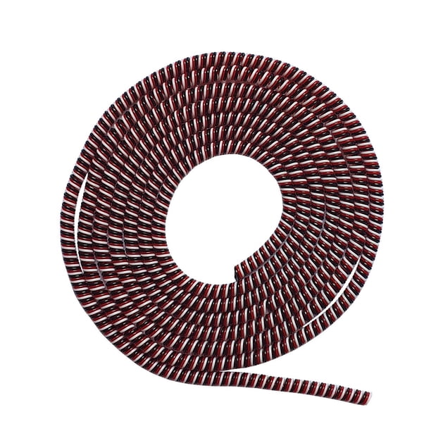 Espiral Tricolor Gadget Collection Mx Protector de Cable USB 1.4 mts Largo negro