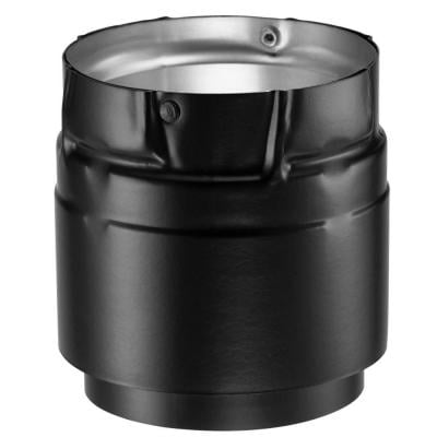 Appliance Adapter PelletVent BLACK-4"