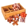 thumbnail image 2 of Juguete de madera Zulema Rompecabezas educativo Inteligencia Juguete IQ, 2 of 8