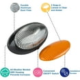 thumbnail image 3 of Lumitronics 12-Volt LED Oval RV Porch Exterior Light with Switch, RV Parts and Accessories, Black, 3 of 9