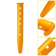 thumbnail image 4 of Visland 4PCS Snow and Sand Tent Stakes Pegs - Aluminum U-Shaped Tent Pegs Tent Nails Lightweight for Camping Hiking Backpacking, 4 of 6