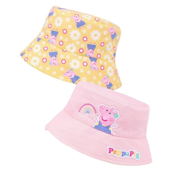Peppa Pig Girls Reversible Bucket Hat