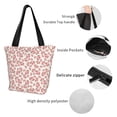 thumbnail image 3 of Bingfone Rose Flowers Women Shoulder Tote Bags Casual Bag Ladies Shopping Handbag, 3 of 6