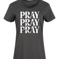 thumbnail image 3 of Instant Message - Pray On It, Pray Over It, Pray Through It - Women's Any Way Dress, 3 of 7