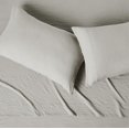 thumbnail image 3 of Brushed Microfiber Sheet Set, Extra Soft with Natural Texture, 4-Piece, Full, Grey, 3 of 10