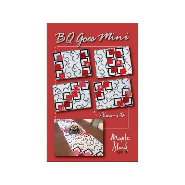 Maple Island Quilts Bq Goes Mini Ptrn Walmart Com Walmart Com