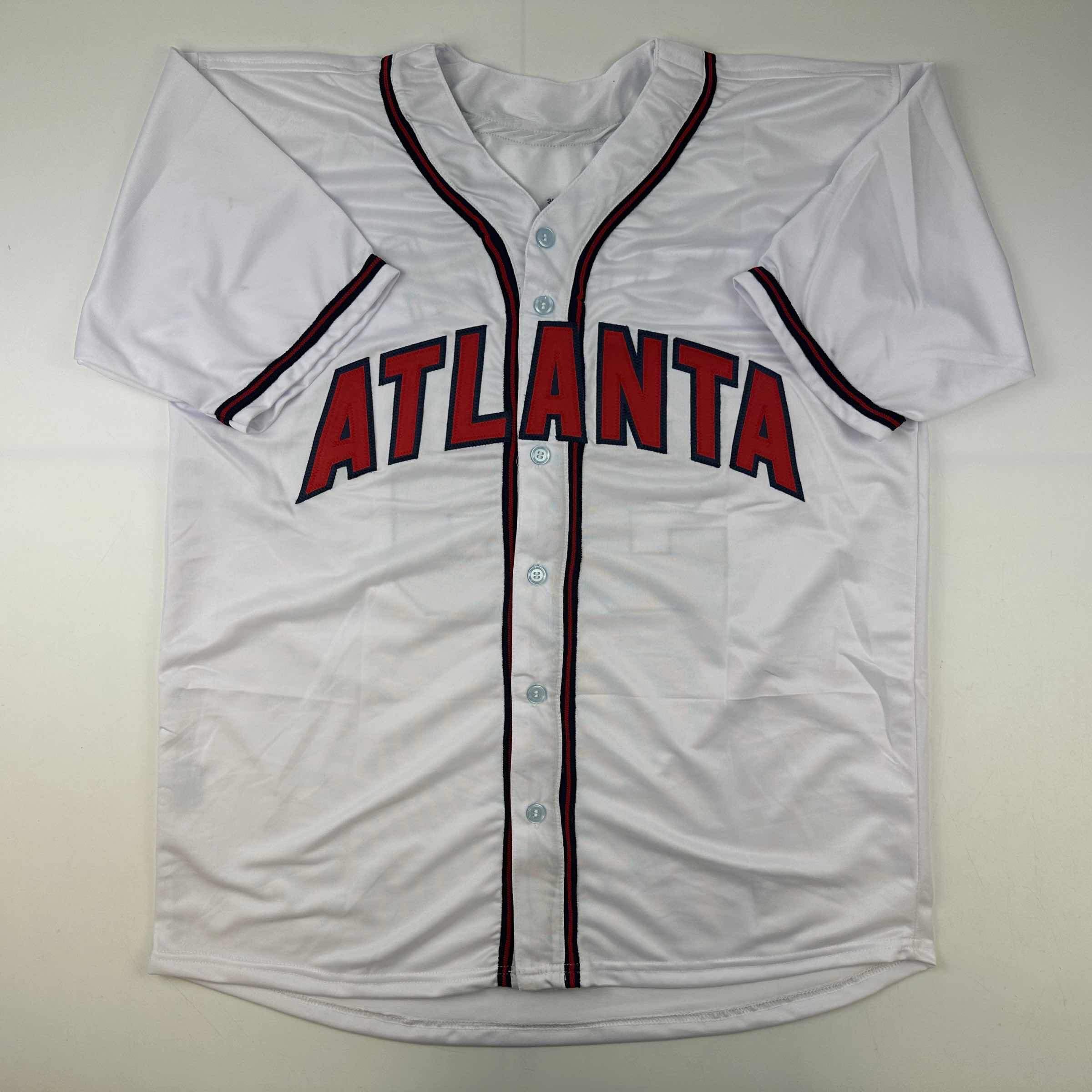 Spencer Strider MLB Authenticated, Game Worn, and Autographed City Connect  Jersey - Size 44