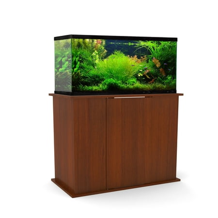 UPC: 0664255003386 | Aquatic Fundamentals 50/65 Gallon Wood Aquarium Stand