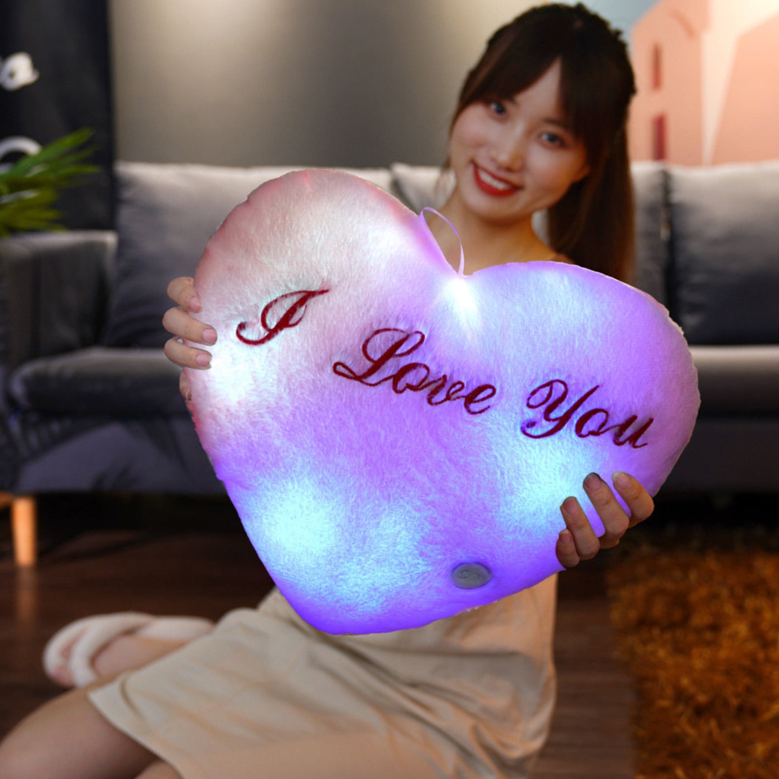 Valentines Day Gifts for Husband,Heart Shaped Box Luminous Heart